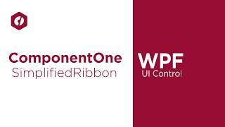 Introducing the Simplified Ribbon for WPF | ComponentOne