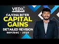 Capital Gains Full Revision for CA CMA Inter Exams for Sep/Dec - 25