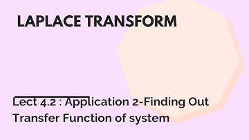 4.2 : Application 2-Finding Out Transfer Function H(s) of System