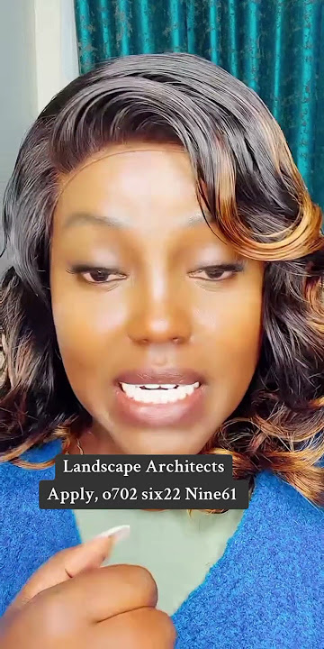 YB2260. Landscape Architects. 0702622961. #missnyawiragiks #careercoachnyawira #jobvacancieske