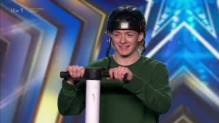 Duncan Murray BOUNCES Over Ant & Dec in EXTREME pogo | Audition | BGT 2024