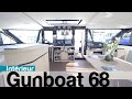 Gunboat 68 visite intrieure