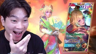 Review Skin Wanwan 11.11 Rp 2 Juta, Fix Skin Terbaik Wanwan - Mobile Legends