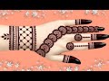 New Beautiful Easy Back Hand Mehndi Design | Mehandi Ka Design | Simple Henna Design | Mehendi 