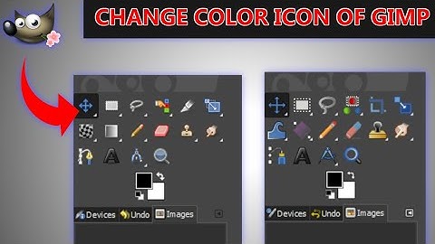 Gimp: How to change theme and icon | How to change theme and icon in gimp
