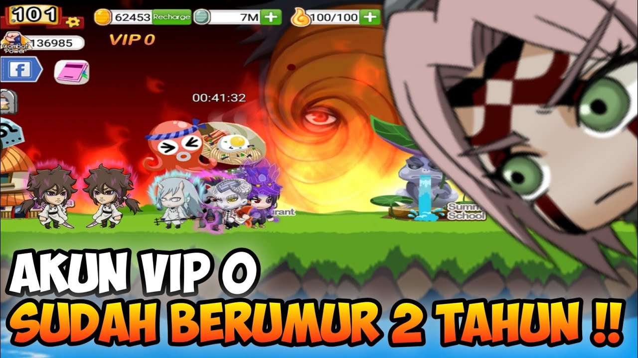 WOW 2 TAHUN MASIH BERTAHAN JADI VIP 0 Ninja Heroes