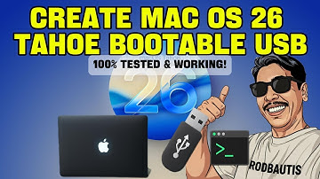 How to Create macOS 26 Tahoe Bootable USB Using Your MacBook 💻 | 100% Working Tested Guide