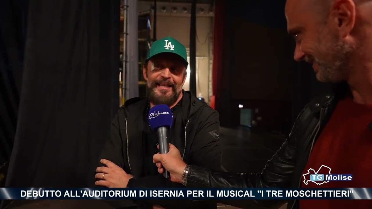 Debutto all'auditorium di Isernia per il musical ''I tre moschettieri''