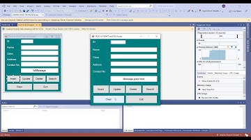 CREATE, READ, UPDATE, DELETE (CRUD) in VB.Net  & MS Access