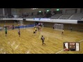 5日 ハンドボール男子 あづま総合体育館 Bコート 山陽×法隆寺国際 1回戦 1