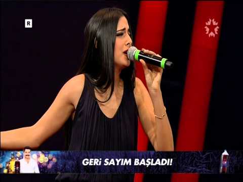 Ayda Mosharraf - İsyan (Duman) 31.12.2013 at O Ses Türkiye New Year's Special Episode (Yılbaşı Özel)