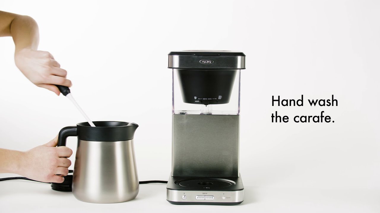 How to Descale the OXO Brew 9-Cup Coffee Maker 