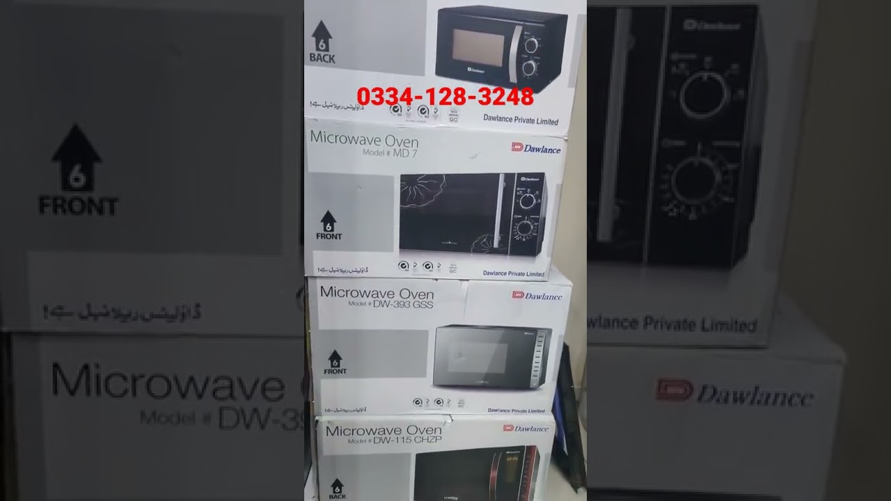 Microwave Oven Full Range Available - Dawlance - Anwar Electronics 