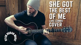 Video thumbnail of "She Got the Best of Me - Luke Combs [Acoustic Cover]"