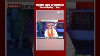 Amit Shah On Kejriwal | NDTV Exclusive: Amit Shah Mocks AAP Guarantees - 