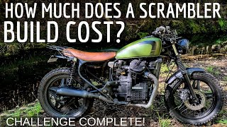 How ★ Much Does a MOTORCYCLE BUILD COST? | Scrambler / Cafe Racer