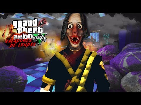 A LENDA DO RUSBÉ!! (Michael Jackson ASSUSTADOR) GTA 5 Caçadores de lendas