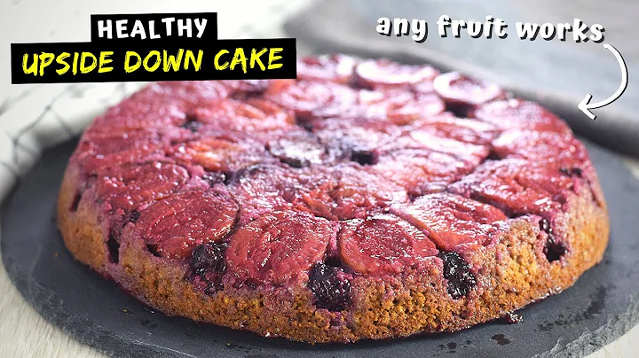UPSIDE DOWN CAKE you can make with any fruit (not just pineapple!)