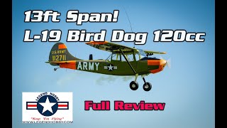 Big Dog on the Block - Legend Hobby 156" L-19 Bird Dog 120cc | HobbyView