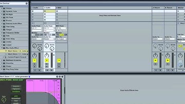 Max for Live plugin: Black Stone noise generator v1.1 - noise colour