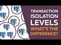 Transaction Isolation Levels With PostgreSQL as an example