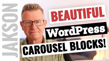 Easily make beautiful sliders and carousels with WordPress blocks!
