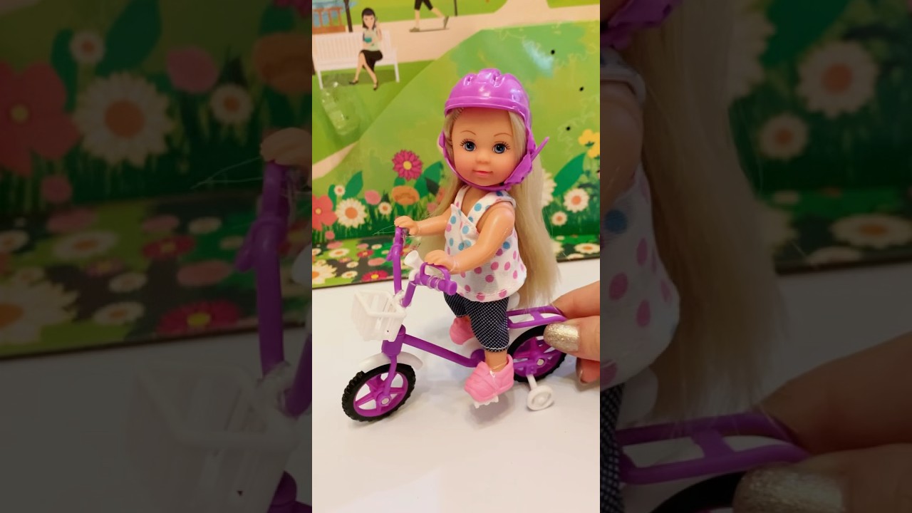 Doll Bike Ride Toy Set