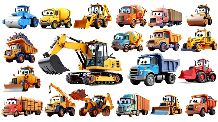 Construction Vehicles for Kids: Let's Build Together!🚜 + More Nursery Rhymes & Kids Songs