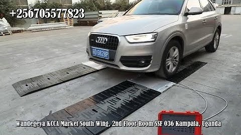 Trailer Portable Truck Weight Scales Portable Axle Car Scales
