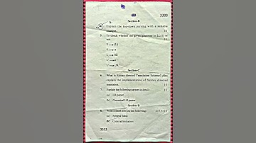 MDU| B.Tech(cse) COMPILER DESIGN 6th sem| may2024 #questionpaper #exam #mdupapers #mdu