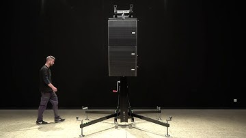 Kuzar K-50 (torre elevadora truss y sistemas de sonido)