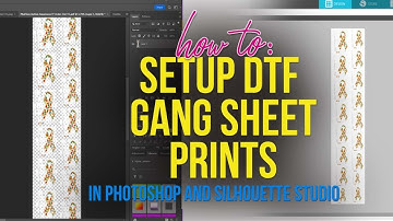How to Set up Gang Sheets for DTF Printing