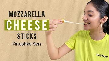 How I Make My Favorite Mozzarella Cheese Sticks - Quick Snacks Recipe | Cook WIth Anuskha Sen