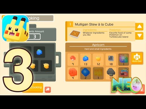 Pokemon Quest: Gameplay Walkthrough Part 3 - Tell Me A Good Recipe (iOS, Android)