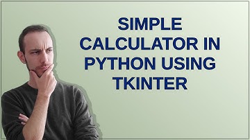 Codereview: Simple calculator in python using tkinter
