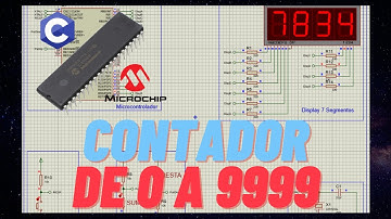 ✔️ CONTADOR DE 0 A 9999 CON PIC16F877A PROGRAMACION EN C [MIKROC PRO]📟