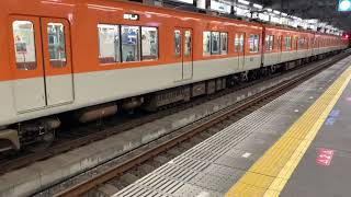 阪神5001形 5025F発車・8000系 8233F到着・発車・5700系5715F 到着