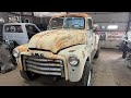 Lifted 1949 gmc flatbed project