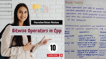 Bitwise Operators | In CPP | In Hindi
