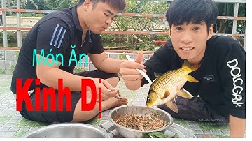 NCH | Thử Ăn Gỏi  Cá Nhảy Tây Bắc | Món Ăn Kinh Dị | Ăn Cá Sống