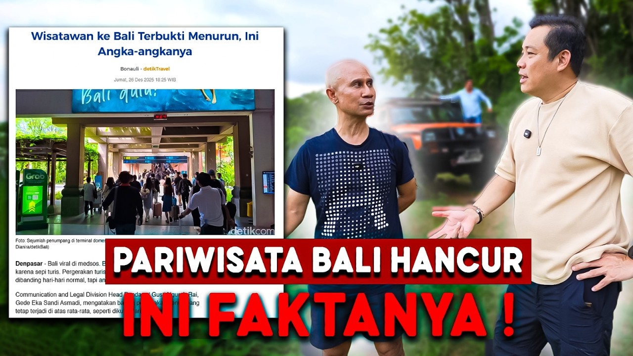 Ekonomi Turun? Bali Sepi? Kalah Sama Thailand /LN? | Ajik Krisna