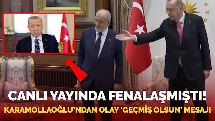 #SonDakika Canlı yayında fenalaşmıştı! Karamollaoğlu'ndan Erdoğan'a olay geçmiş olsun mesajı...