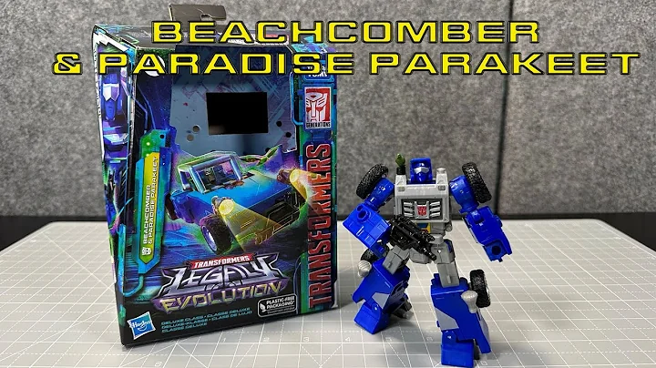 Transformers Beachcomber & Paradise Parakeet (Legacy Evolution)
