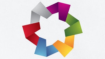 Logo design - How to create a circle logo design with gradient color