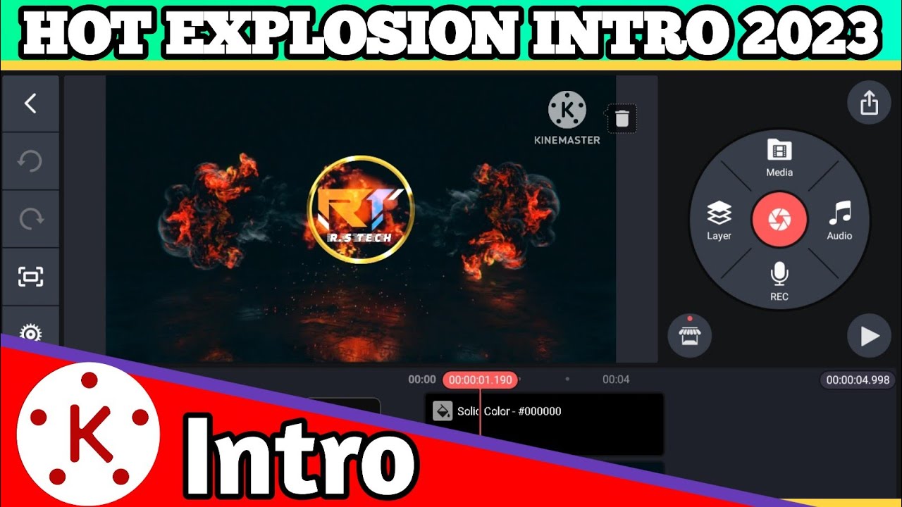 How To Make a Intro For YouTube in Just 2 Minutes | Hot 💥 Explosion ...