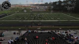 Lake View Marching Band at NASH Bands Across the Savannah on 10-9-21.  W/rain