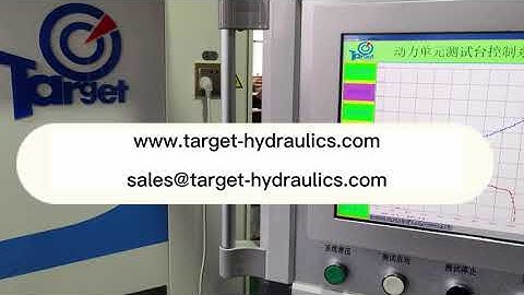 Target Hydraulics Test Bench