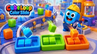 Cube Loop: Color Slide (by ONESOFT) IOS Gameplay Video (HD) screenshot 5