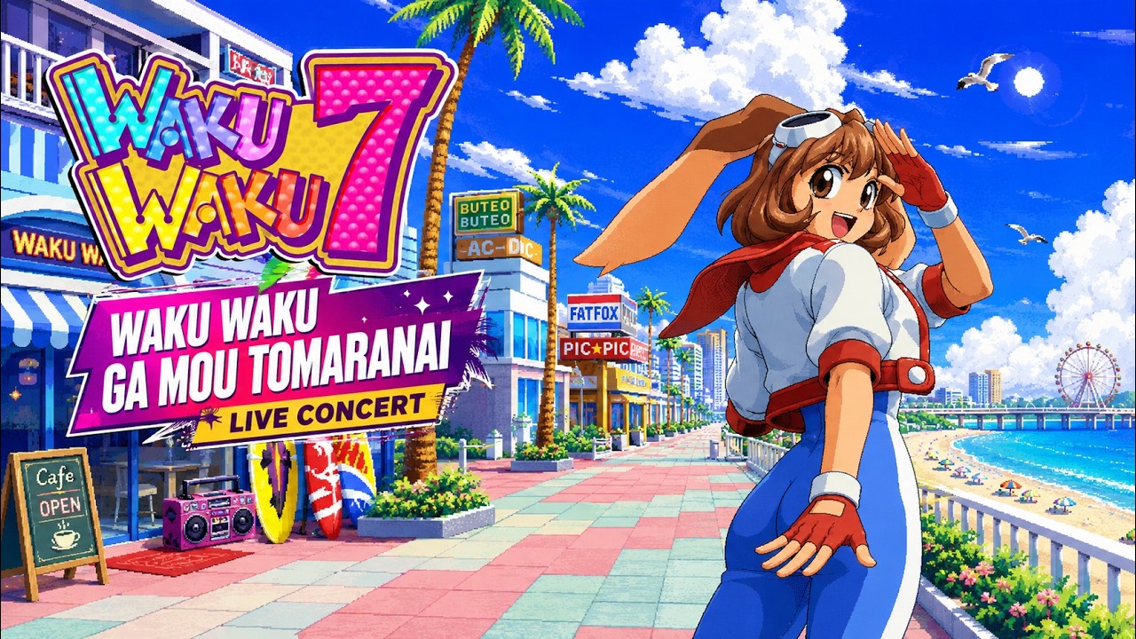WAKU WAKU GA MOU TOMARANAI (WAKU WAKU 7) - LIVE CONCERT - YouTube
