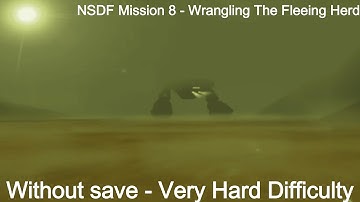 Battlezone 98 Redux - NSDF Mission 8 - Wrangling The Fleeing Herd - Without save - Very Hard